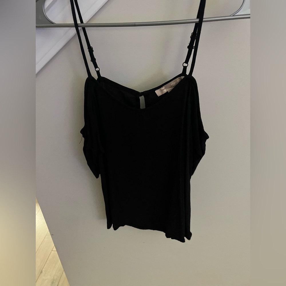 Forever 21 black off the shoulder top